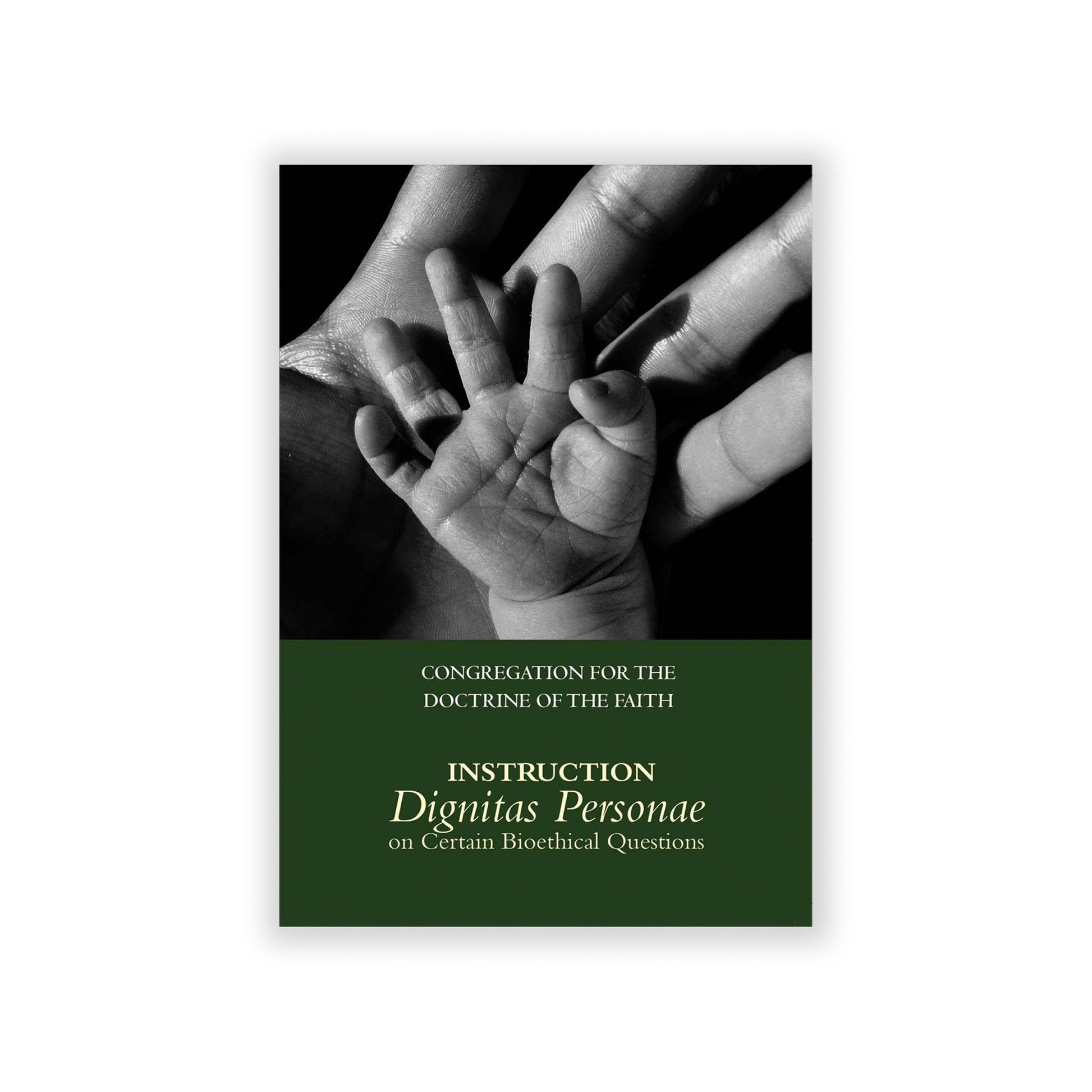 Instruction on the dignity of human life in biomedical research.
