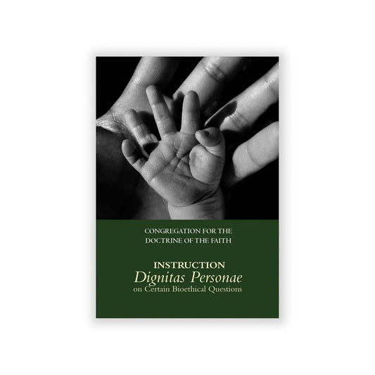 Instruction on the dignity of human life in biomedical research.