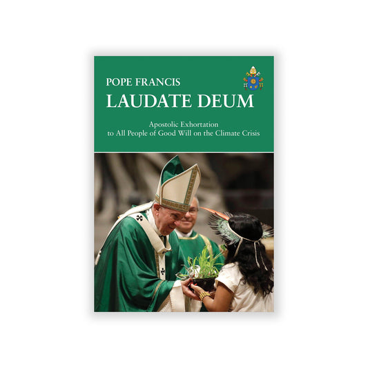 Apostolic exhortation addressing climate concerns.