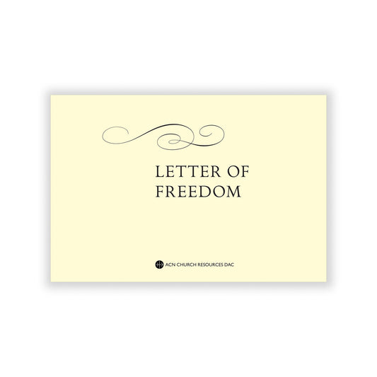 Letter of Freedom certificate book used to verify marriage eligibility.