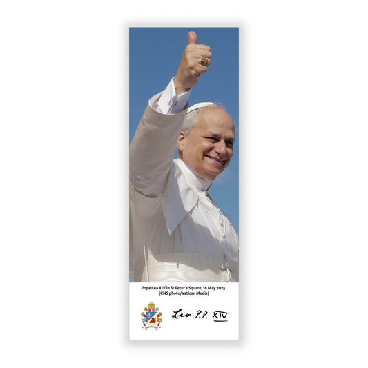 Pope Leo XIV Bookmark - Packed in 100s