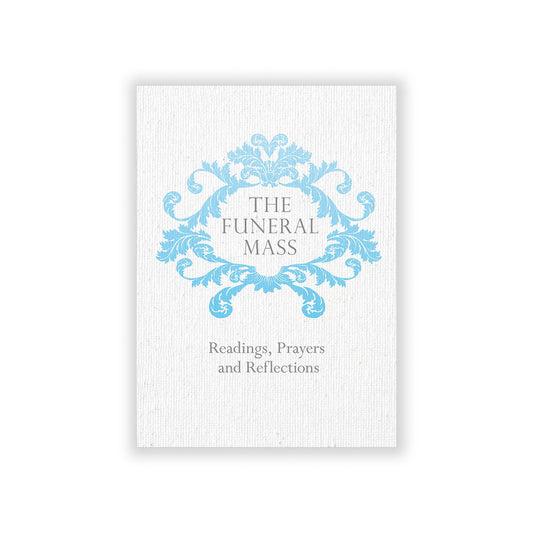 Booklet of funeral readings, prayers, and reflections.