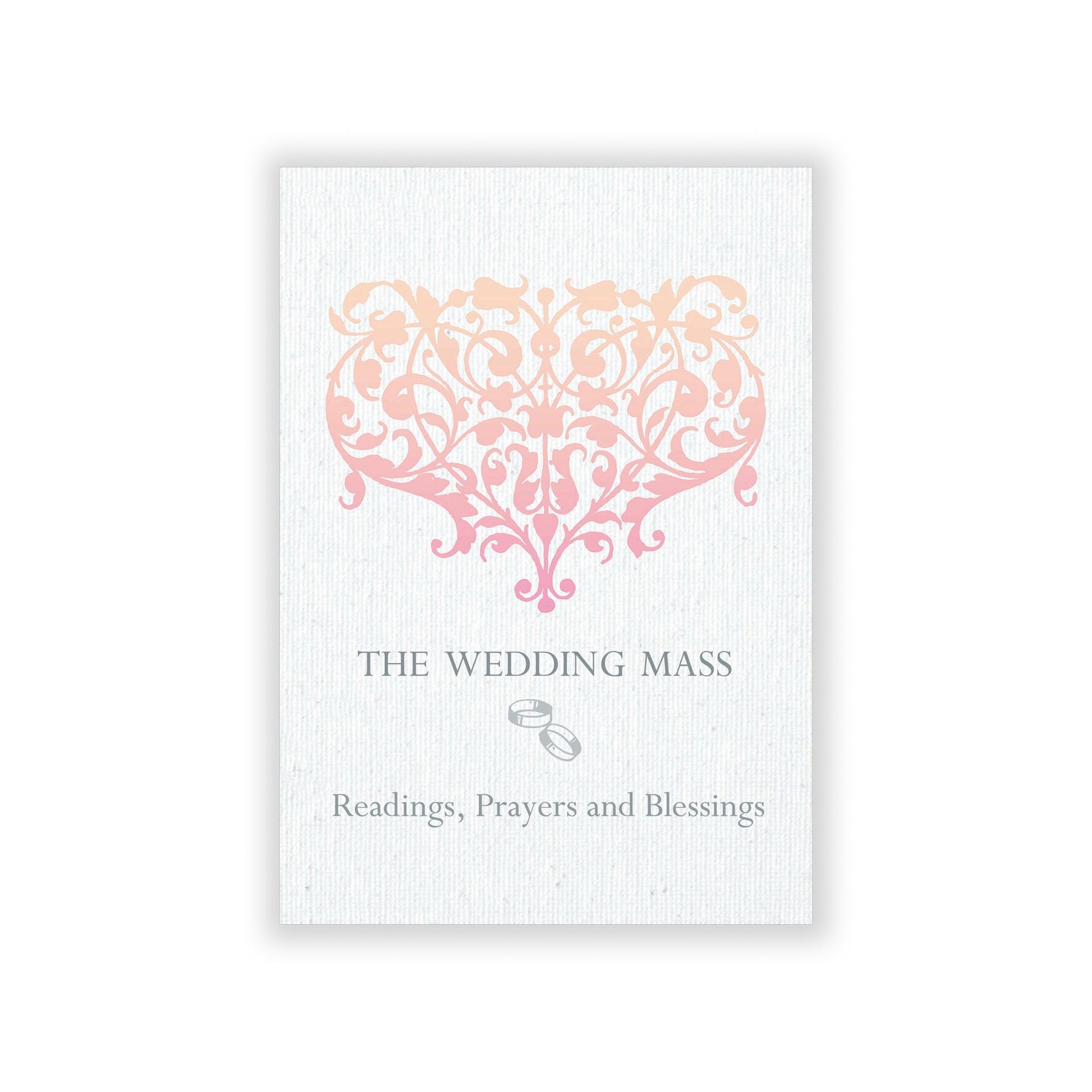 Guide for wedding Mass prayers, readings, and blessings.