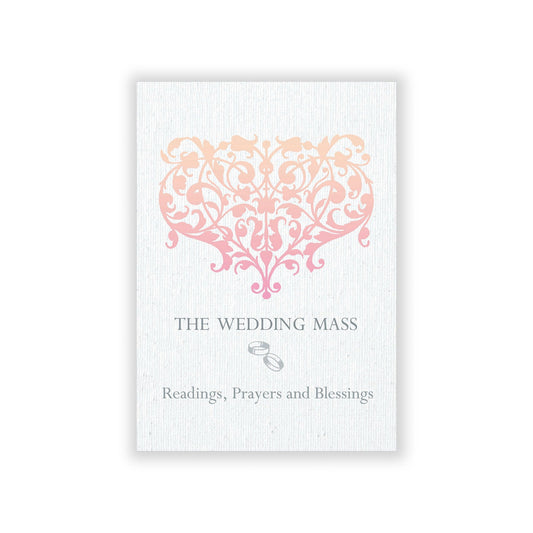 Guide for wedding Mass prayers, readings, and blessings.