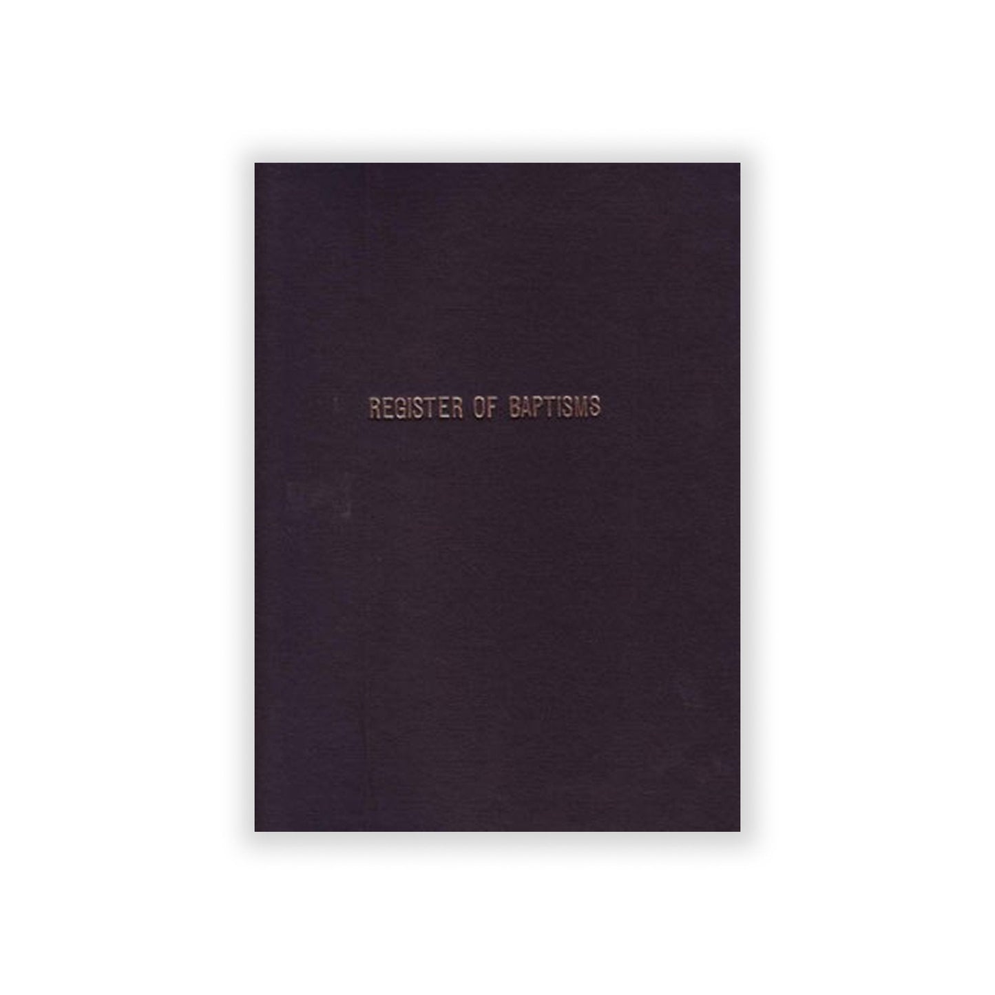 200-leaf baptism register for comprehensive baptism records.